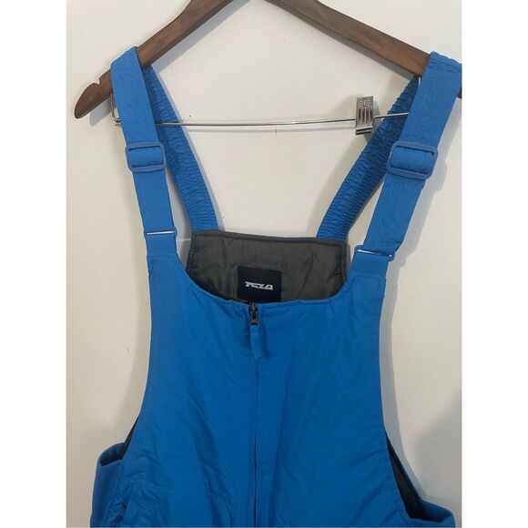 TSLA Womens Essential Insulated Bib Overalls Marina Blue Size 2XL XXL NWOT - Picture 4 of 6